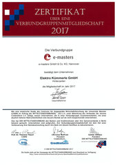 Verbundgruppe e-masters